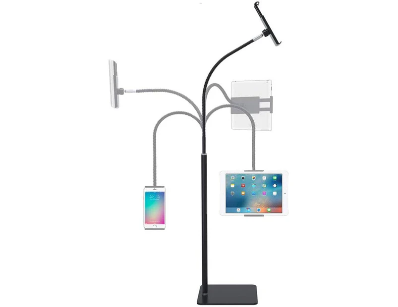 Adjustable Floor Stand Lazy Mount Holder Arm Bracket For iPad Tablet iPhone 175cm