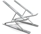 Portable Adjustable Laptop Stand Foldable Desktop Tripod Tray Anti-skid Pad AU - Double Layer