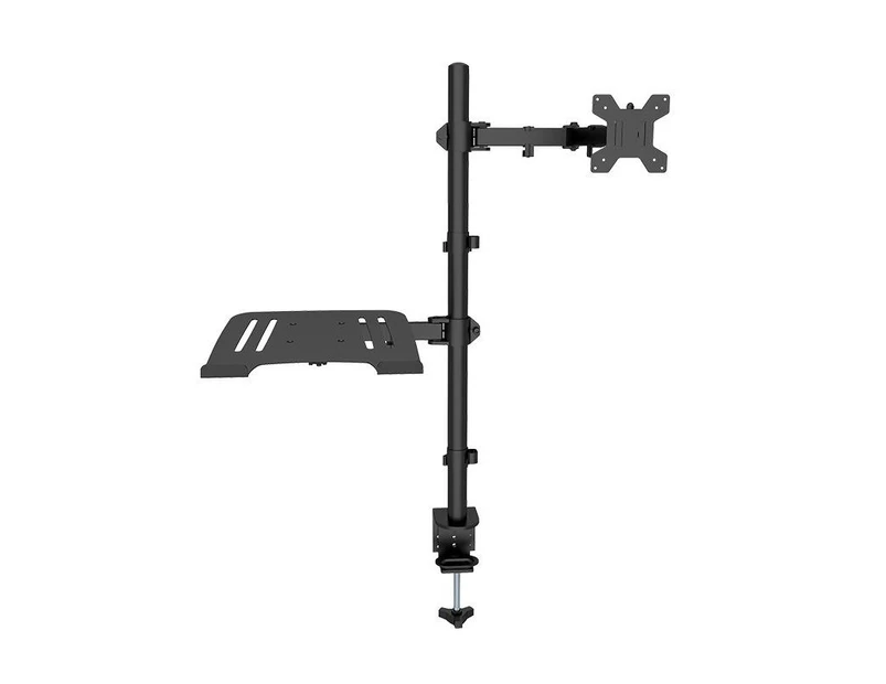 Premium Double Joint Articulating Steel Monitor Mount Arm with