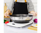 304 Stainless Steel 38cm Non-Stick Stir Fry Cooking Kitchen Wok Pan Honeycomb Double Sided
