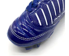 Admiral Kids Football Boots  - Master Control FG Black/Blue - Blue