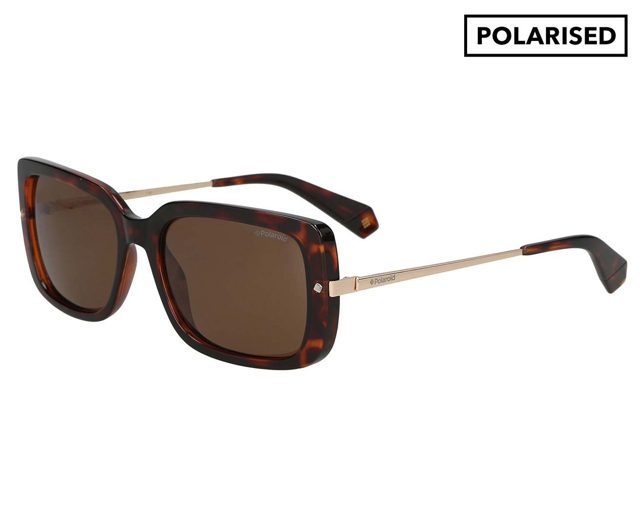 polaroid brown sunglasses