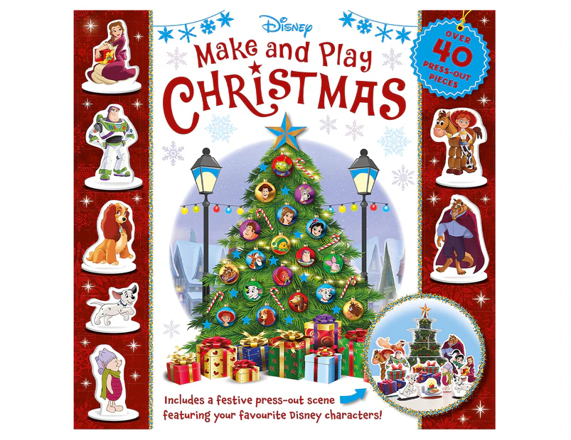 Disney Make and Play Christmas Boardbook