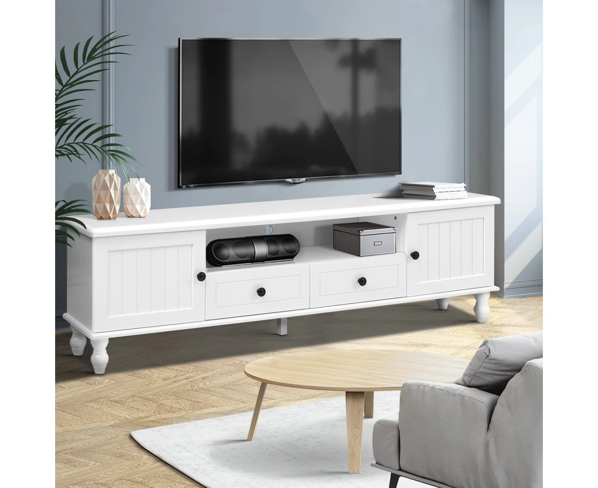 Artiss TV Cabinet Entertainment Unit 160cm White Kubi