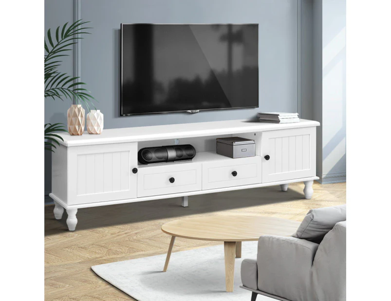 Artiss TV Cabinet Entertainment Unit 160cm White Kubi