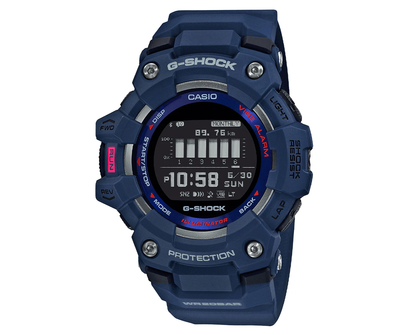 G-Shock G-Squad Distance Data Watch GBD100-2D