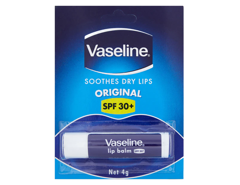 Vaseline Original Lip Balm SPF30+ 4g