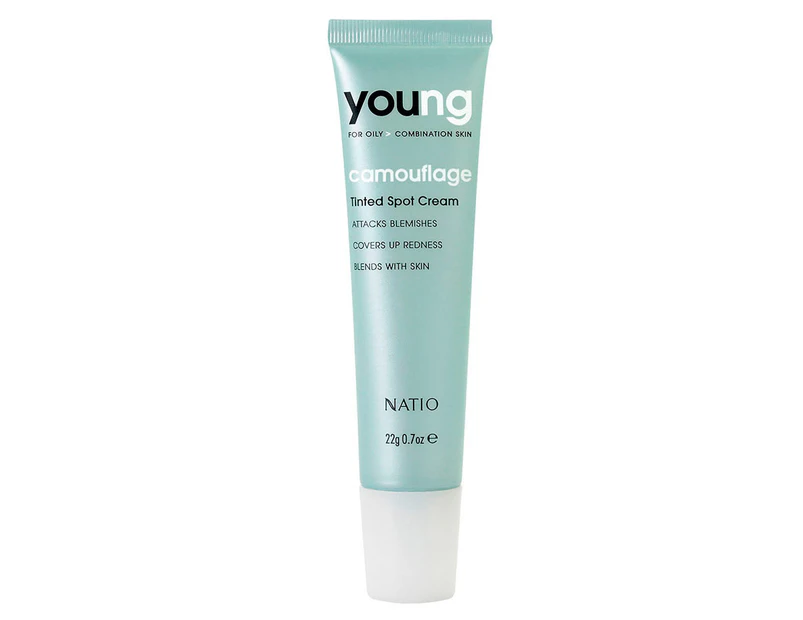 Natio Young Tinted Spot Cream 22g