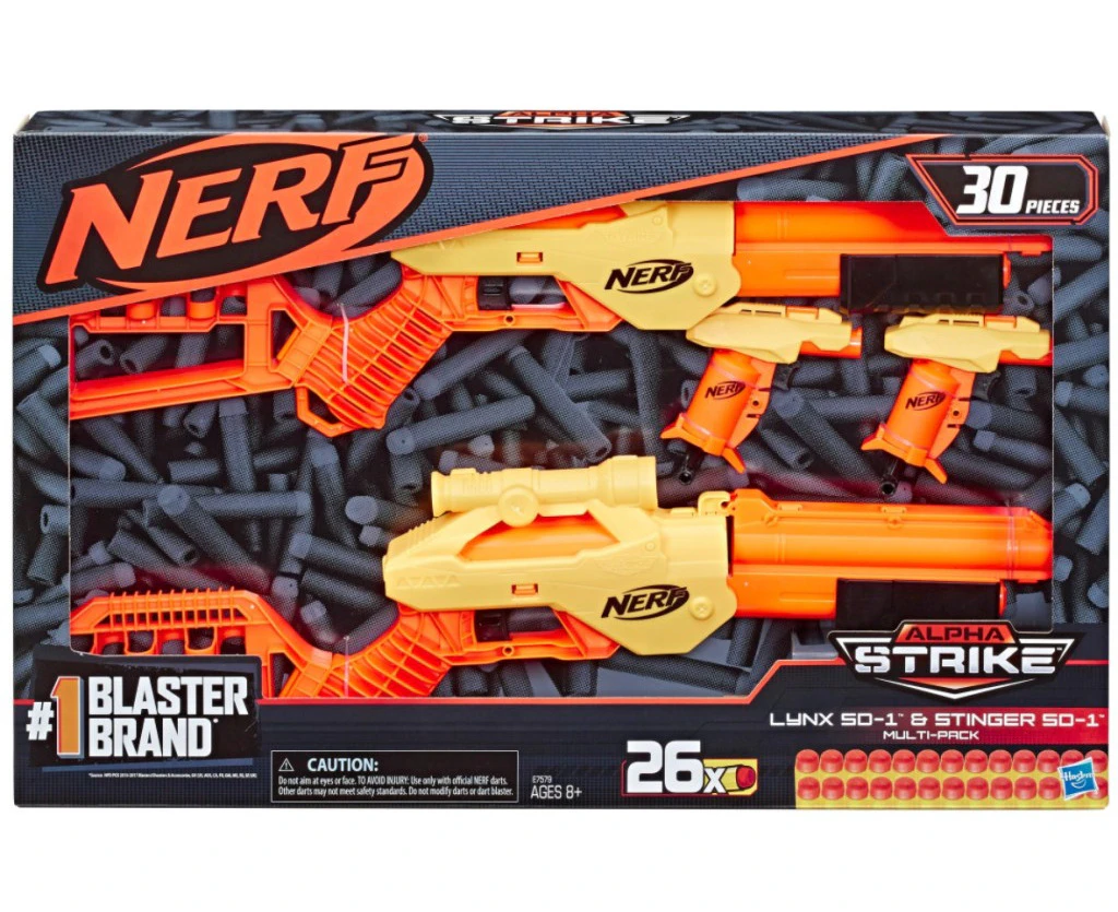 Nerf Alpha Strike Lynx And Stinger Multi Pack