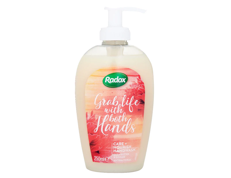 Radox Care + Nourish Antibacterial Hand Wash Shea Butter & Ginger 250mL
