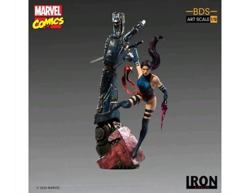 X men   Psylocke 1:10 Scale Statue