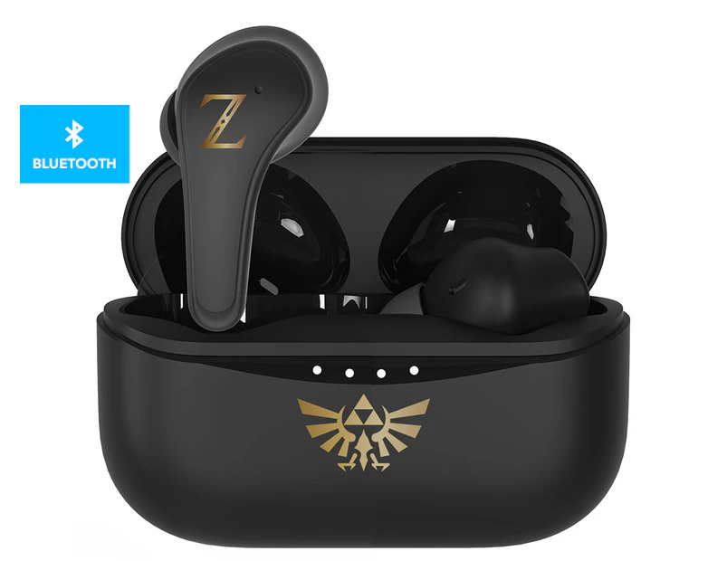 OTL Nintendo Legend Of Zelda TWS Bluetooth Earbuds - Black/Gold