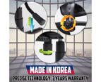 Korean Office Chair Ergonomic Superb Computer Gaming - Black