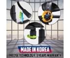 Korean Office Chair Ergonomic Cozy Computer Gaming - Black 3