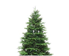 6ft Christmas Xmas Tree Green FRASER FIR Hinged 637 Tips Festive Decoration