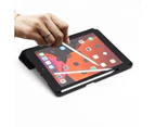 Catzon Acrylic iPad Case For iPad 10.2(2019/2020) Pro10.5(2017) Air3(2019) With Pencil Holder Case-Black