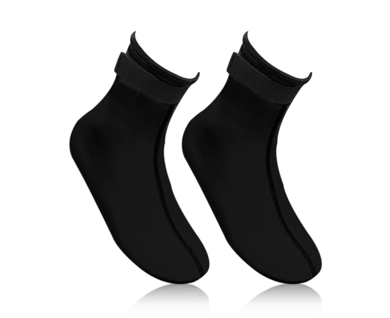 (X-Large, Black) - Lifemall UMM 3mm Neoprene Water Sock