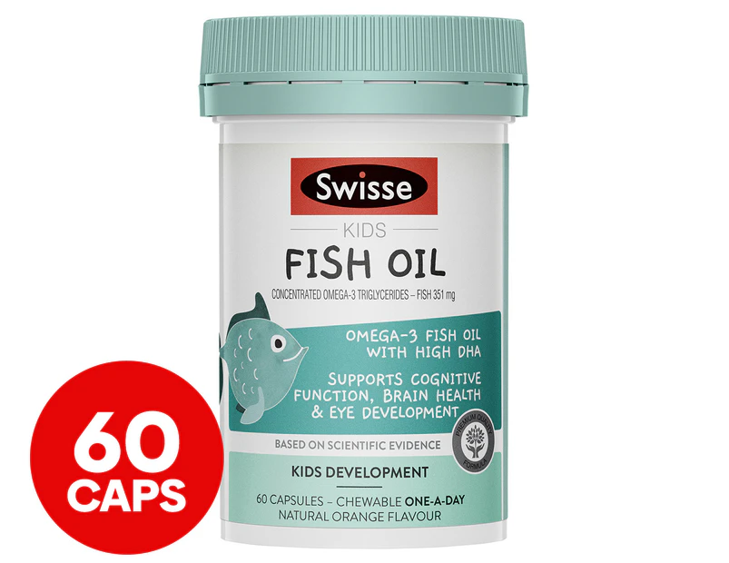 Swisse Kids Fish Oil 60 Caps