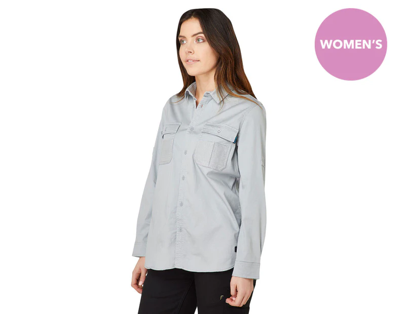 Elwood Workwear Women's Utility Shirt - Dove Grey
