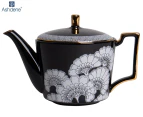 Ashdene 1.2L Florence Broadhurst Teapot - Black/White