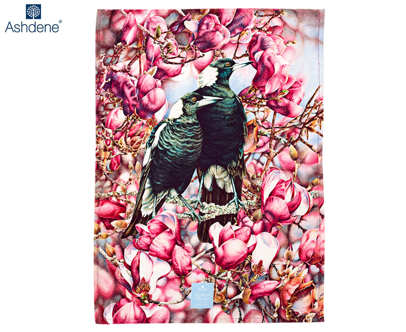 ashdene-backyard-beauties-kitchen-towel-magpies-www-catch-co-nz