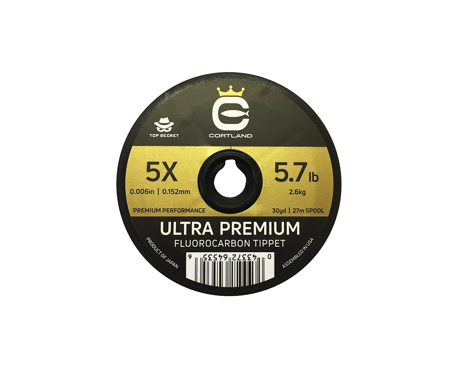 (6X) - Cortland Ultra Premium Fluorocarbon Tippet