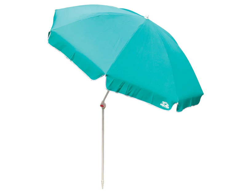 Land & Sea Sports 2m Resort Tilt Beach/Outdoor Standing Shade/Umbrella Turquoise