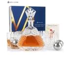 Nou Living Luxury Crystal Whiskey Decanter Set with 6 Crystal Whiskey Glasses | 11-Piece Whisky Decanter Gift Set | ROYALE 1