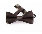 Boys Cafe Plain Bow Tie Polyester