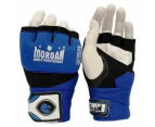 Morgan Gel Injected Hand Wraps For Boxing Mma Thai Kickboxing - Blue