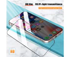 [3 Pack] Full Coverage 9H Tempered Glass Screen Protector for Apple iPhone 12 5G