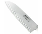 Global Knives G-80 18cm Santoku Kitchen Knife Granton Edge Fluted Blade