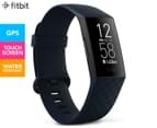 Fitbit Charge 4 Smart Fitness Watch - Storm Blue/Black 1