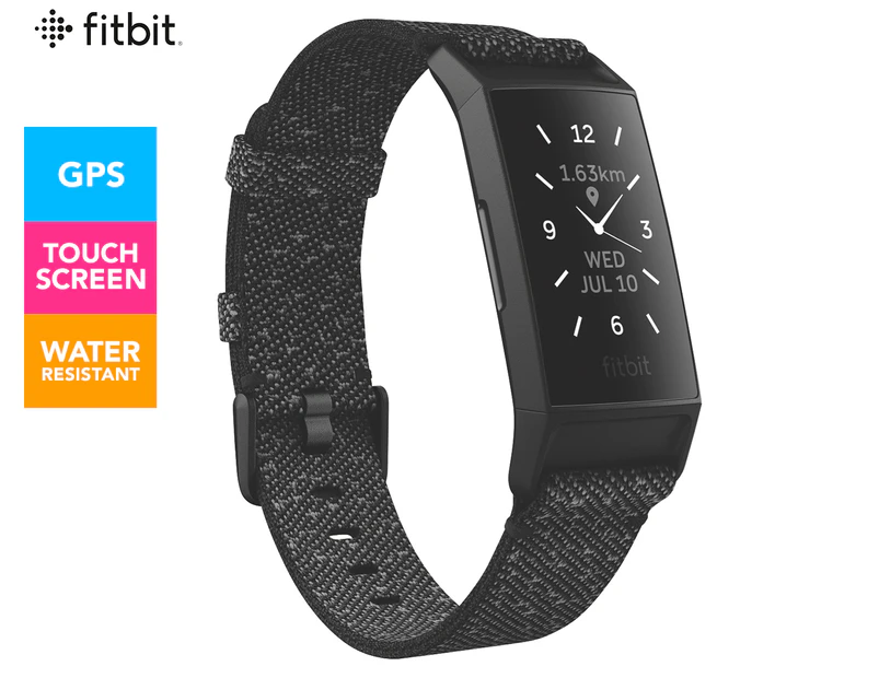 Fitbit Charge 4 Special Edition Smart Fitness Watch - Granite