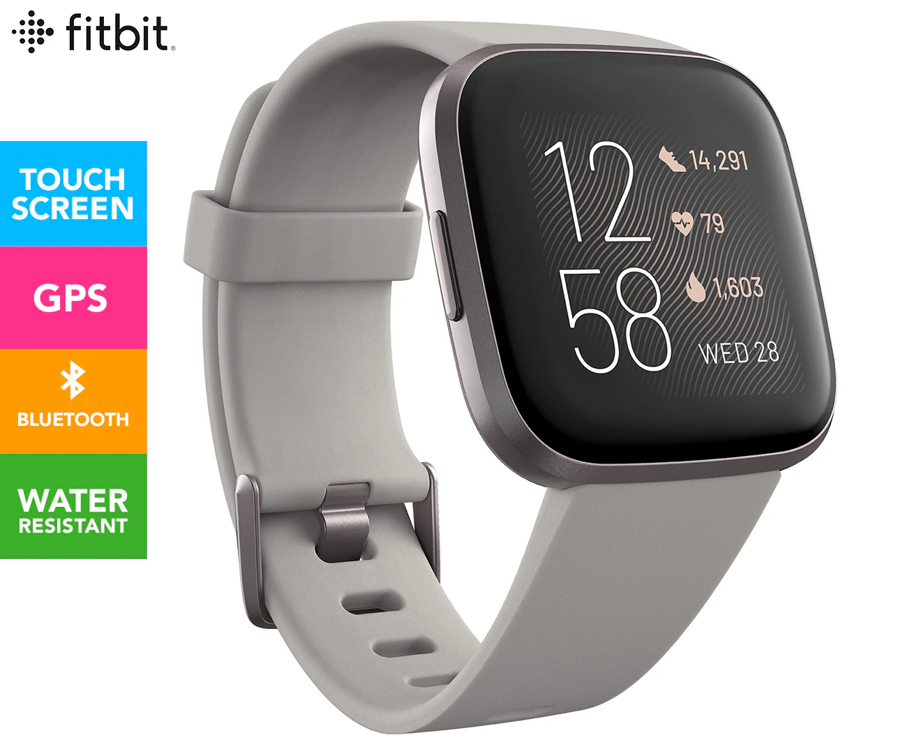 Fitbit Versa 2 Smart Watch - Grey