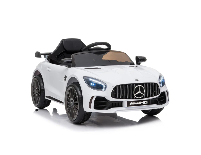 Mercedes Benz Licensed Kids Electric Ride On Car Remote Control White