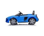 Audi Sport Licensed Kids Electric Ride On Car Remote Control Blue