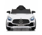 Mercedes Benz Licensed Kids Electric Ride On Car Remote Control White