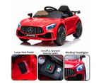 Mercedes Benz Licensed Kids Electric Ride On Car Remote Control Red