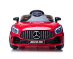 Mercedes Benz Licensed Kids Electric Ride On Car Remote Control Red