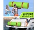 Water Floating Mat Foam Pad Lounge for Boat Pool Lake 457x183x3.5CM Orange Black Green 7