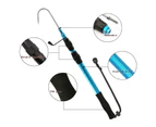(Expansion length 59.06") - SANLIKE Fishing Gaff,Telescopic Fish Gaff with Stainless Spear Gaff Hook of Saltwater Offshore Ice Tool, Aluminium Pole and Sof