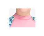 Adore Girls Summer Sunscreen One-piece Short-sleeved Quick-drying Swimsuit-M150313K-Purple