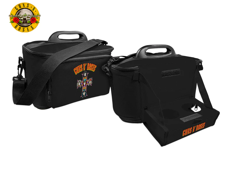Guns N' Roses 8-Can Food Cooler Bag - Black