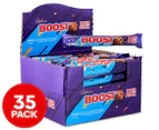 35 x Cadbury Boost Bar Twin Pack Chocolate/Caramel/Biscuit 77g