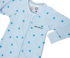 Bonds Baby Zippy Poodlette Wondersuit - Light Blue/Blue