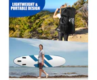 Costway 11' Inflatable Stand Up Paddle Board SUP Kayak Surf Board Paddle w/Bag