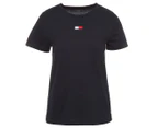 Tommy Hilfiger Women's Veronica Flag Tee / T-Shirt / Tshirt - Sky Captain