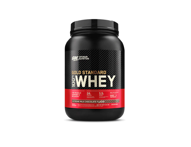 GOLD STANDARD 100% WHEY THE #1 SELLING SPORTS SUPPLEMENT - Choc Malt (Pre Purchase Jan 22)