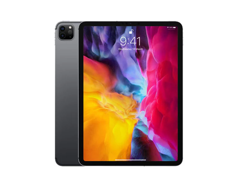 Apple iPad Pro (2nd Gen) 11-Inch (Wi-Fi + Cellular) - Refurbished - Space Grey - Refurbished Grade A